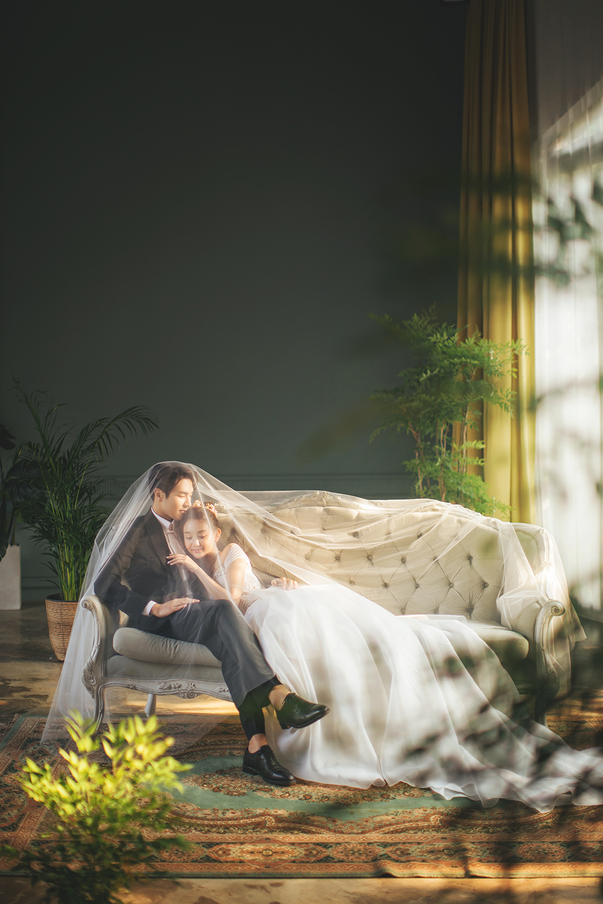 chú rể thấp hơn cô dâu