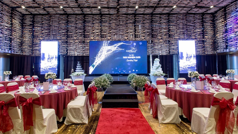 Capella Gallery Hall - Lời hồi đáp cho tiệc cưới thời thượng cao cấp