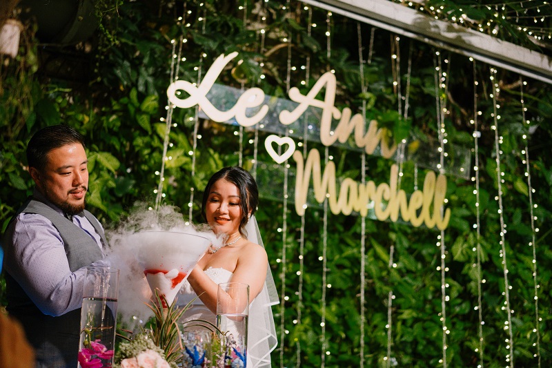 Tiệc cưới thân mật trong khu vườn cổ tích tại Pergola Saigon