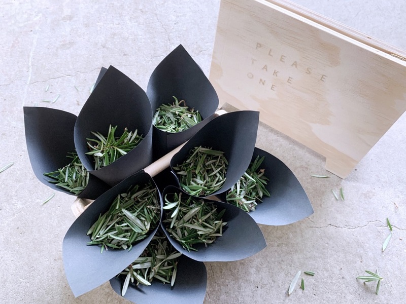 Sáng tạo cho tiệc cưới Eco - friendly thêm thú vị