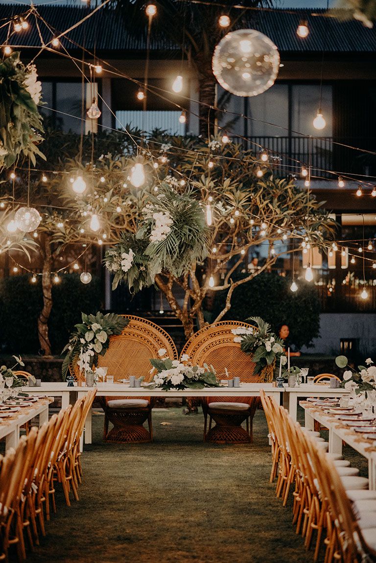 Gợi ý trang trí tiệc cưới phong cách Bohemian