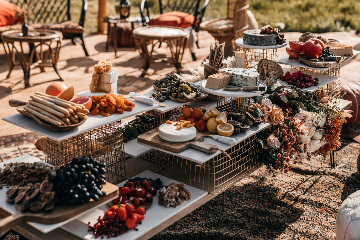 Gợi ý trang trí tiệc cưới phong cách Bohemian