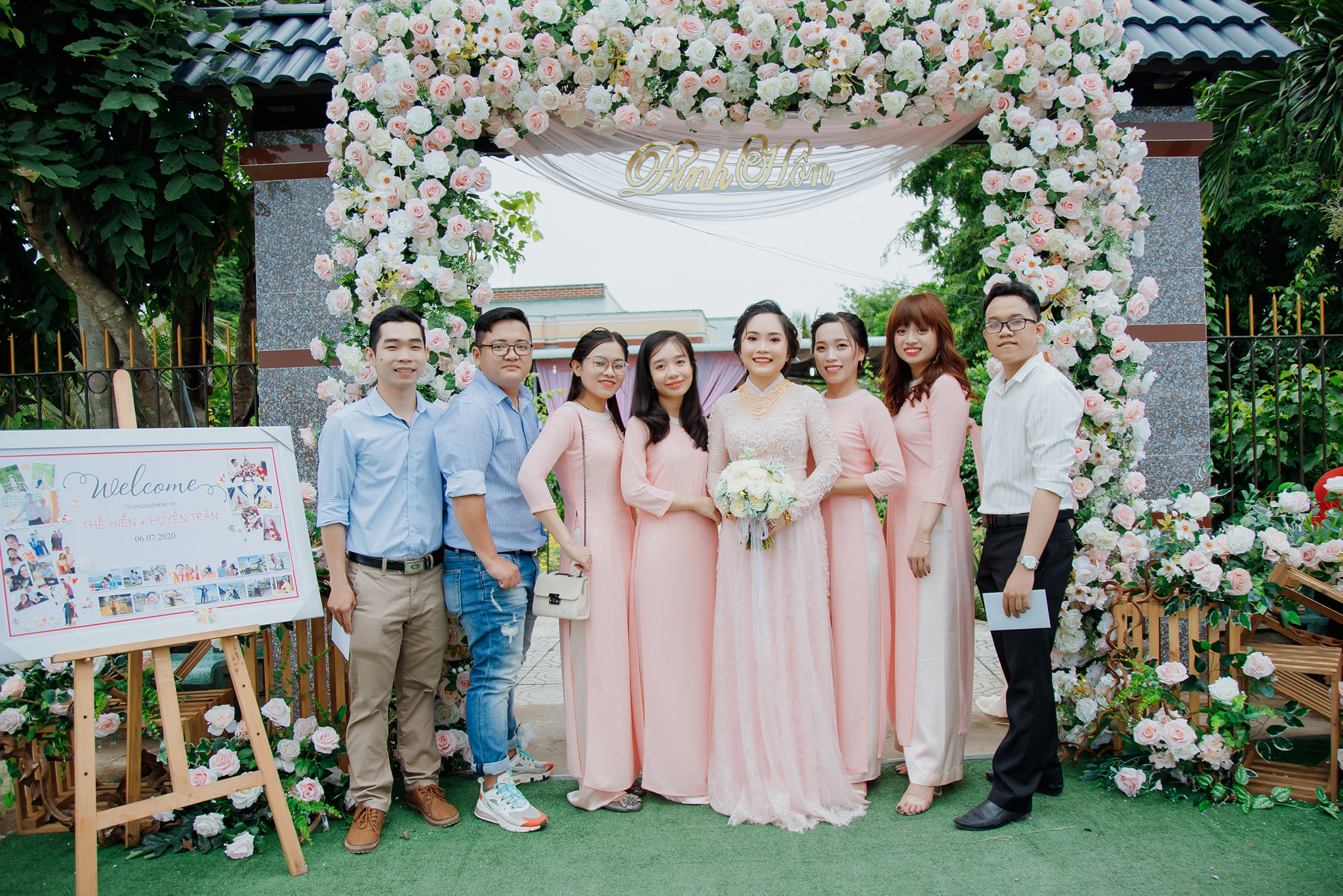 cổng hoa đám hỏi