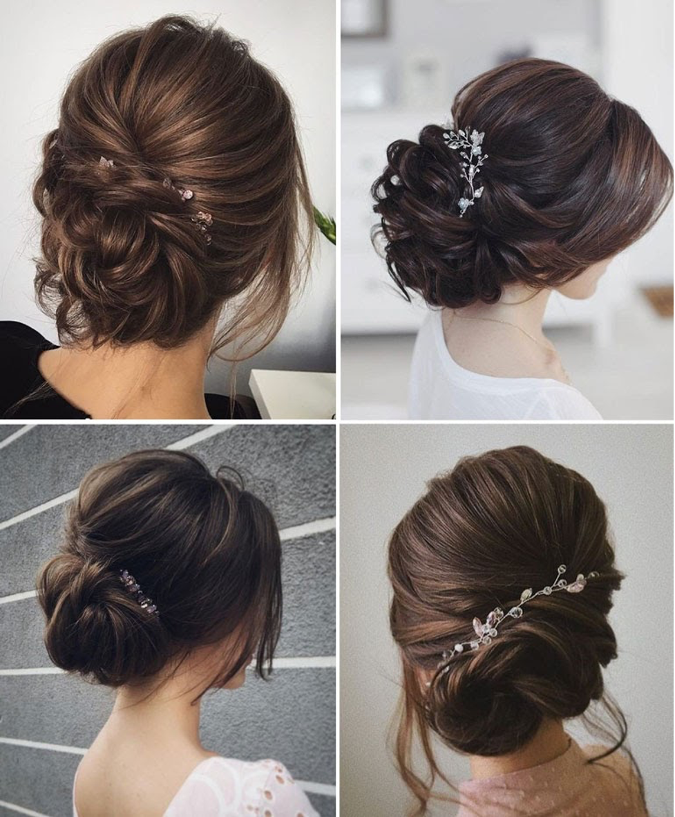 bun wedding hair