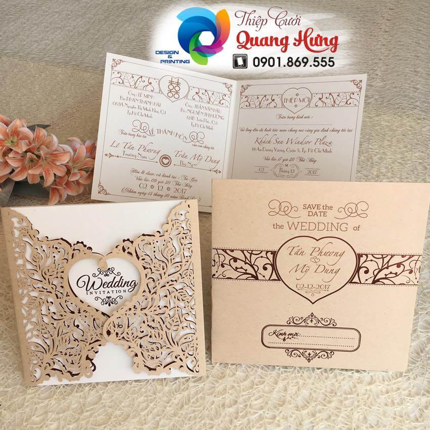 Thiệp cưới QUANG HƯNG Marry