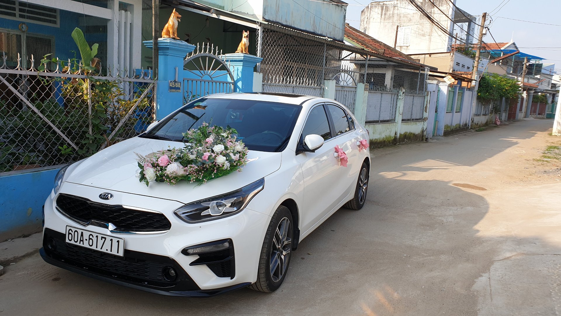 xe hoa thảo trang Marry