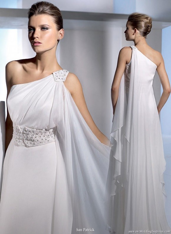Váy cưới kiểu Hy Lạp cho những cô nàng yêu nét đẹp cổ điển
