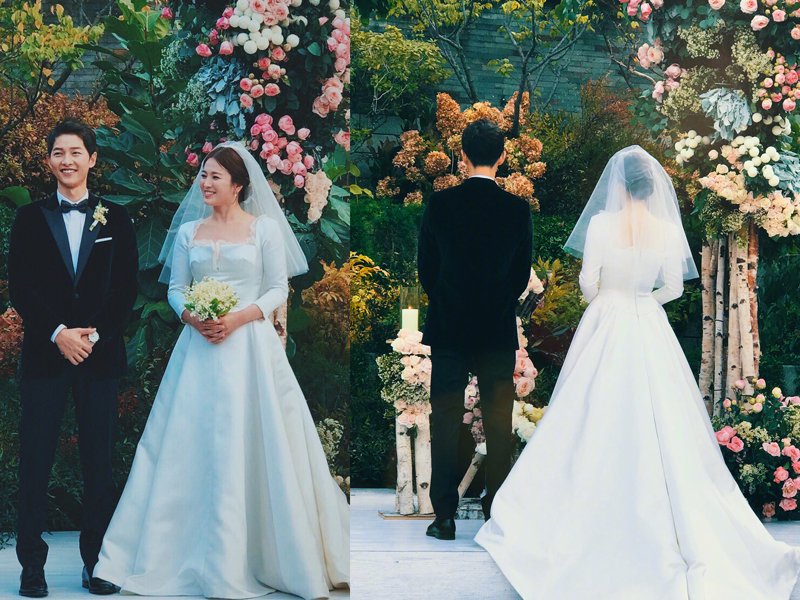 Đỗ Mỹ Linh diện váy cưới 500 triệu đồng và hoa cưới giống Song Hye Kyo