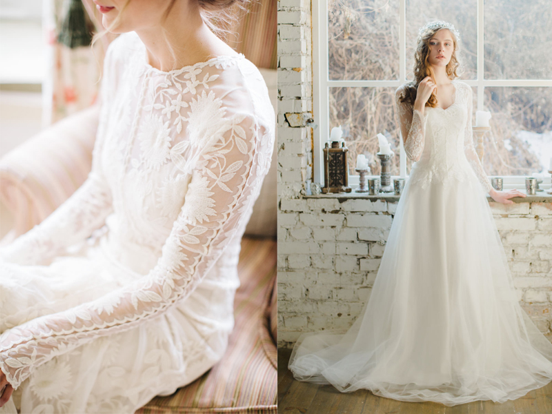 Marry Blog  Nét đẹp thách thức thời gian của những chiếc váy cưới  vintage sang trọng