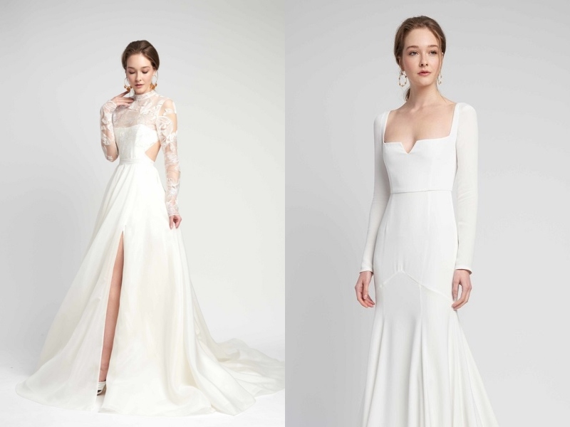 Chia sẻ với hơn 75 váy cưới cổ vuông tay bồng mới nhất  trieuson5
