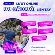 LƯỚT ONLINE, ƯU ĐÃI CƯỚI LIỀN TAY - GIẢM LÊN ĐẾN 65% TỔNG HÓA ĐƠN - VDES