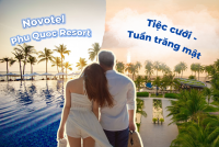 Tiệc cưới kết hợp tuần trăng mật ngọt ngào tại Novotel Phu Quoc Resort - Blog Marry
