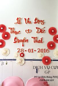 Dịch vụ cưới GP chuyên Nghi thức lễ cưới tại Thành phố Hồ Chí Minh - Marry.vn