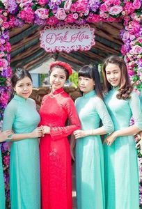 Áo dài bưng quả Biên Hòa chuyên Trang phục cưới tại Tỉnh Đồng Nai - Marry.vn