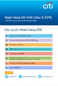 Ngân hàng Citibank chuyên Dịch vụ khác tại Thành phố Hồ Chí Minh - Marry.vn