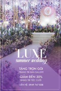 Ưu đãi Luxe wedding