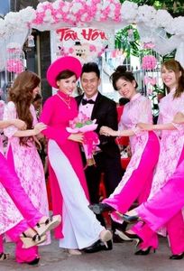 ÁO DÀI BƯNG QUẢ SONG HỶ chuyên Trang phục cưới tại Thành phố Hồ Chí Minh - Marry.vn