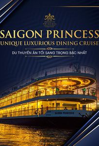 Du thuyền Saigon Princess - Unique Fine Dining River Cruise chuyên Nhà hàng tiệc cưới tại Thành phố Hồ Chí Minh - Marry.vn