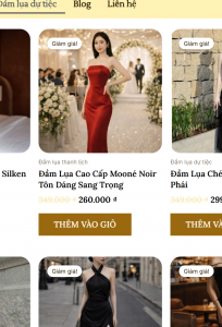 Đầm lụa Mooné Noir chuyên Trang phục cưới tại Thành phố Hồ Chí Minh - Marry.vn