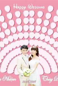 Tranh in dấu vân tay Sweet Story chuyên Wedding planner tại Thành phố Hồ Chí Minh - Marry.vn