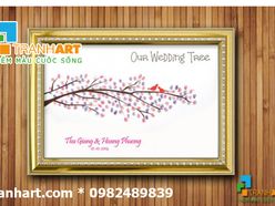 Album cập nhật liên tục mẫu TRANH VÂN TAY mới nhất của CD-CR - An Trang Studio Bridal