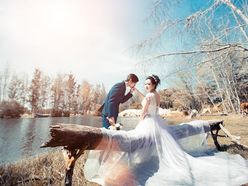 Ảnh Cưới Hồ Tràm hồ cốc  - Áo cưới Amor