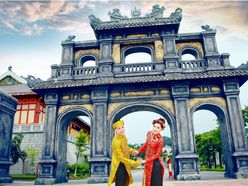 Chụp ảnh cưới tại Hồ Yên Trung - Tuần Châu, cặp đôi Chuẩn &amp; Thương - Ảnh viện Hải Phòng Cưới