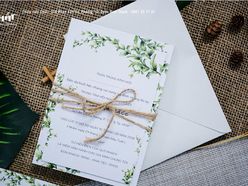 Greenery Style - Thiệp cưới Chất