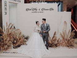 trang trí tiệc cưới tại nhà hàng