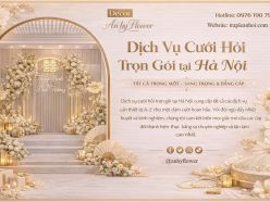 Dịch vụ cưới hỏi trọn gói tại Hà Nội - An Hy Flower