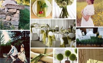 4 xu hướng theme màu cưới của năm 2012 - Blog Marry