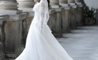 Váy cưới Alberta Ferretti cho cô dâu dịu dàng - Blog Marry