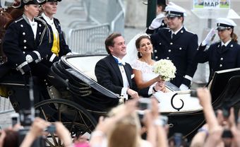 Sự lộng lẫy của đám cưới hoàng gia Thụy Điển  - Blog Marry