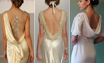 Ngẩn ngơ với những mẫu lưng áo cưới - Blog Marry
