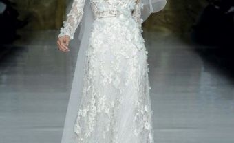 Gợi cảm áo cưới siêu mỏng Elie Saab 2014 - Blog Marry