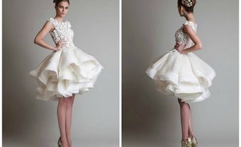 Áo cưới mùa thu - Sự lãng mạn lôi cuốn từ Krikor Jabotian  - Blog Marry