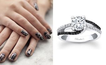 Mẫu nail xinh cho từng kiểu nhẫn đính hôn - Blog Marry