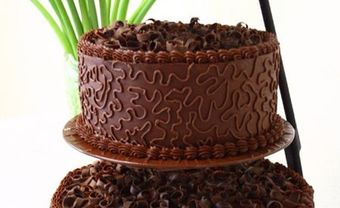 Bánh cưới chocolate thiết kế ấn tượng ngày cưới - Blog Marry