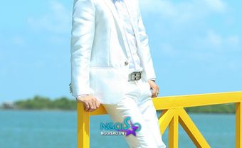 Vest chú rể màu trắng kết hợp nơ bướm - Blog Marry