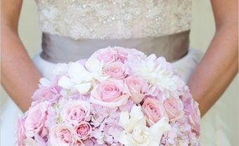 Hoa cưới cầm tay màu hồng số 6 - Blog Marry