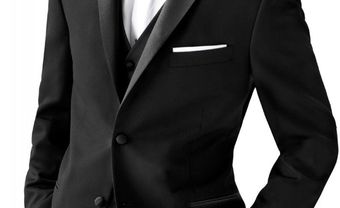 Vest cưới đen bóng bẩy - Blog Marry