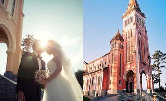 Chụp hình cưới đẹp tại nhà thờ Con Gà Đà Lạt - Blog Marry