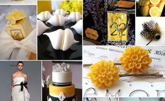 Hoa trang trí tiệc cưới màu vàng rực rỡ - Blog Marry