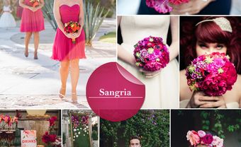 Theme đám cưới màu tím Sangria - Blog Marry
