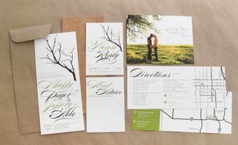 Thiệp cưới đẹp thiết kế bì thư sáng tạo - Blog Marry