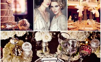 Tiệc cưới phong cách Gatsby sang trọng và xa hoa - Blog Marry