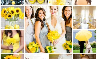 Theme cưới màu vàng rạng rỡ và vui tươi - Blog Marry