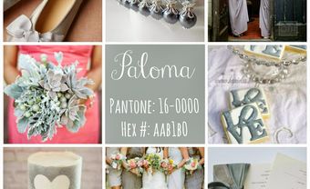 Theme tiệc cưới ấn tượng: Màu xám Paloma - Blog Marry
