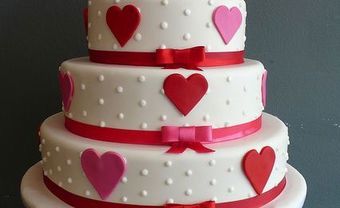 Bánh cưới đẹp dành cho đám cưới ngày Valentine - Blog Marry
