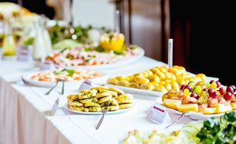 Tổ chức tiệc cưới buffet: Xu hướng đãi tiệc năm 2017 - 2018 - Blog Marry